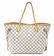 LOUIS VUITTON 'NEVERFULL MM' DAMIER AZUR TOTE BAG - 5