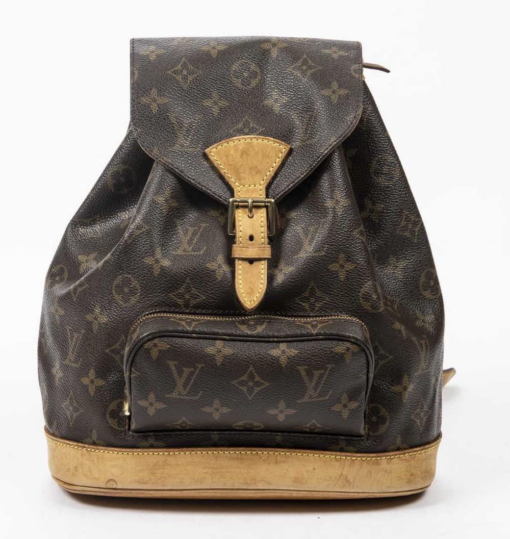 LOUIS VUITTON 'MONTSOURIS' MONOGRAM BACKPACK (1 of 7)