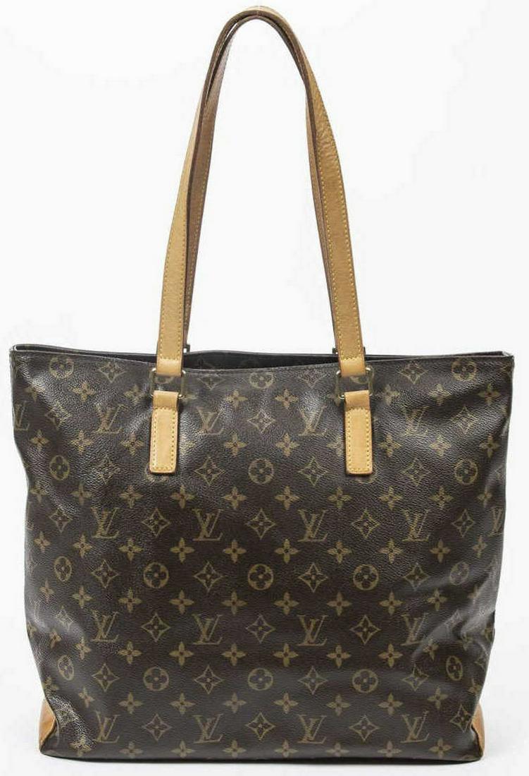 LOUIS VUITTON CABAS MEZZO MONOGRAM CANVAS TOTE BAG (1 of 7)
