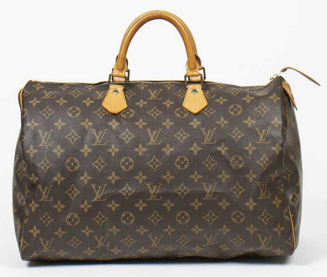 LOUIS VUITTON 'SPEEDY 40' MONOGRAM CANVAS HANDBAG (1 of 7)
