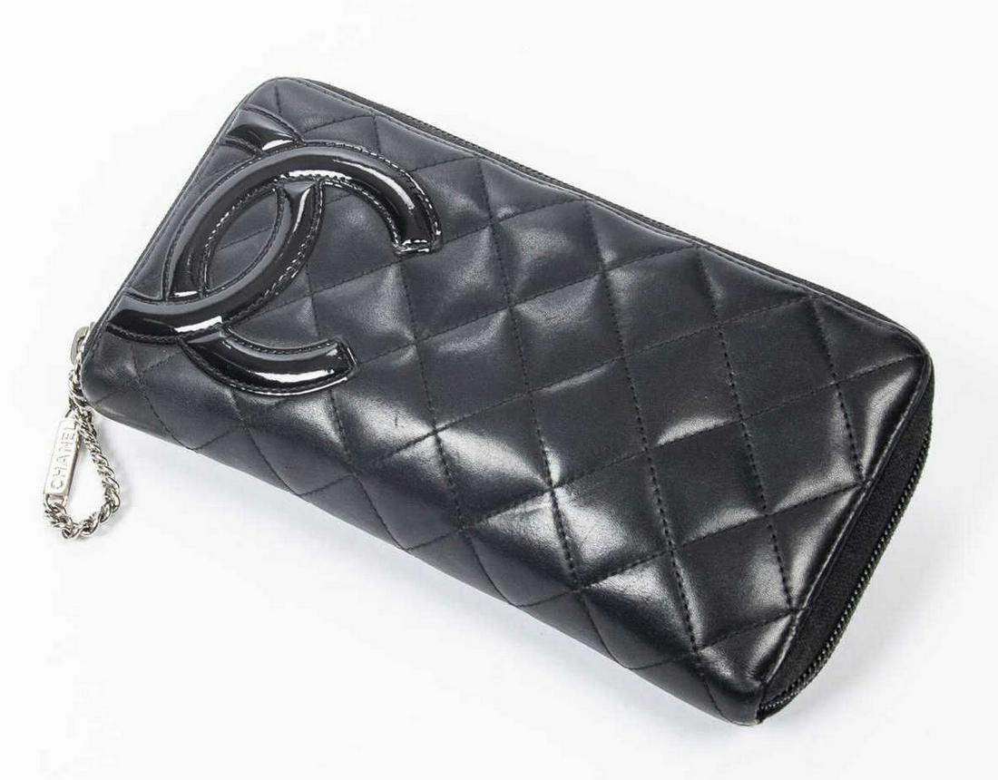 CHANEL LIGNE CAMBON QUILTED CONTINENTAL WALLET (1 of 3)