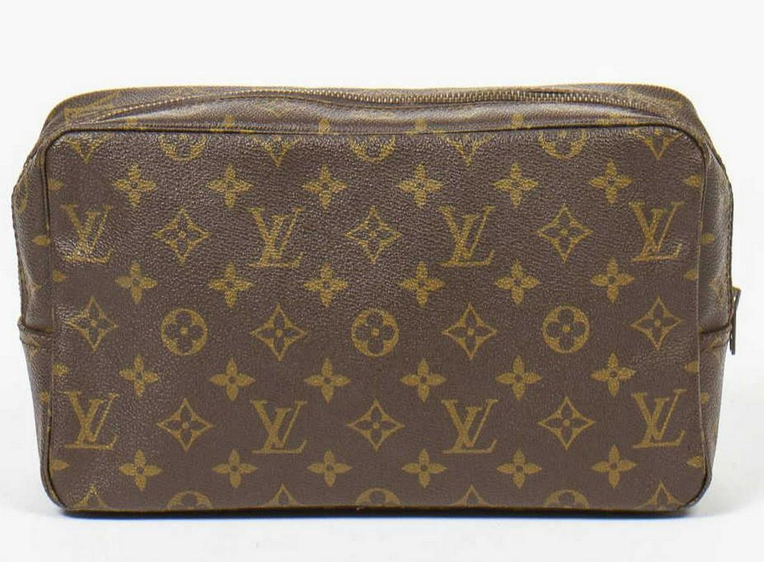LOUIS VUITTON MONOGRAM CANVAS TOILETRY POUCH (1 of 7)