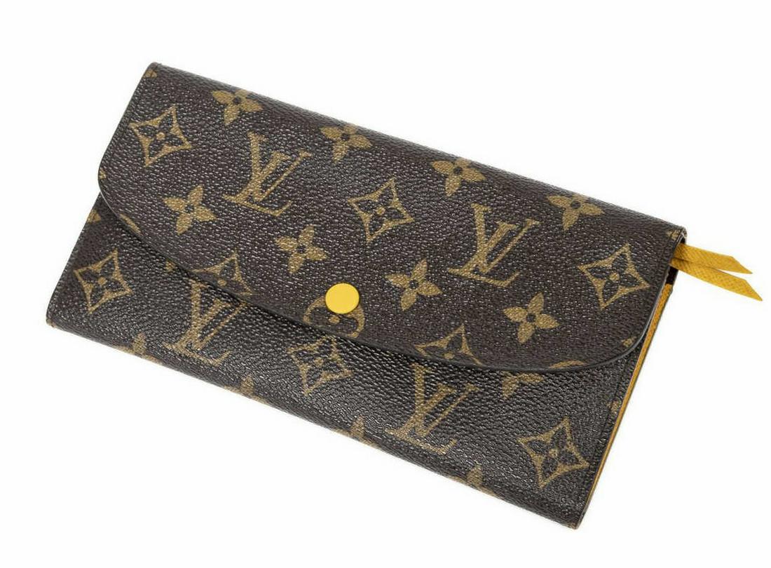 LOUIS VUITTON 'EMILIE' MONOGRAM CANVAS WALLET (1 of 3)