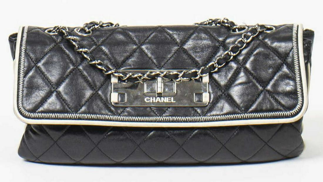 CHANEL REISSUE E/W MADEMOISELLE TURN-LOCK FLAP BAG (1 of 7)