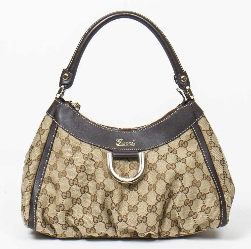 gucci gg canvas hobo bag