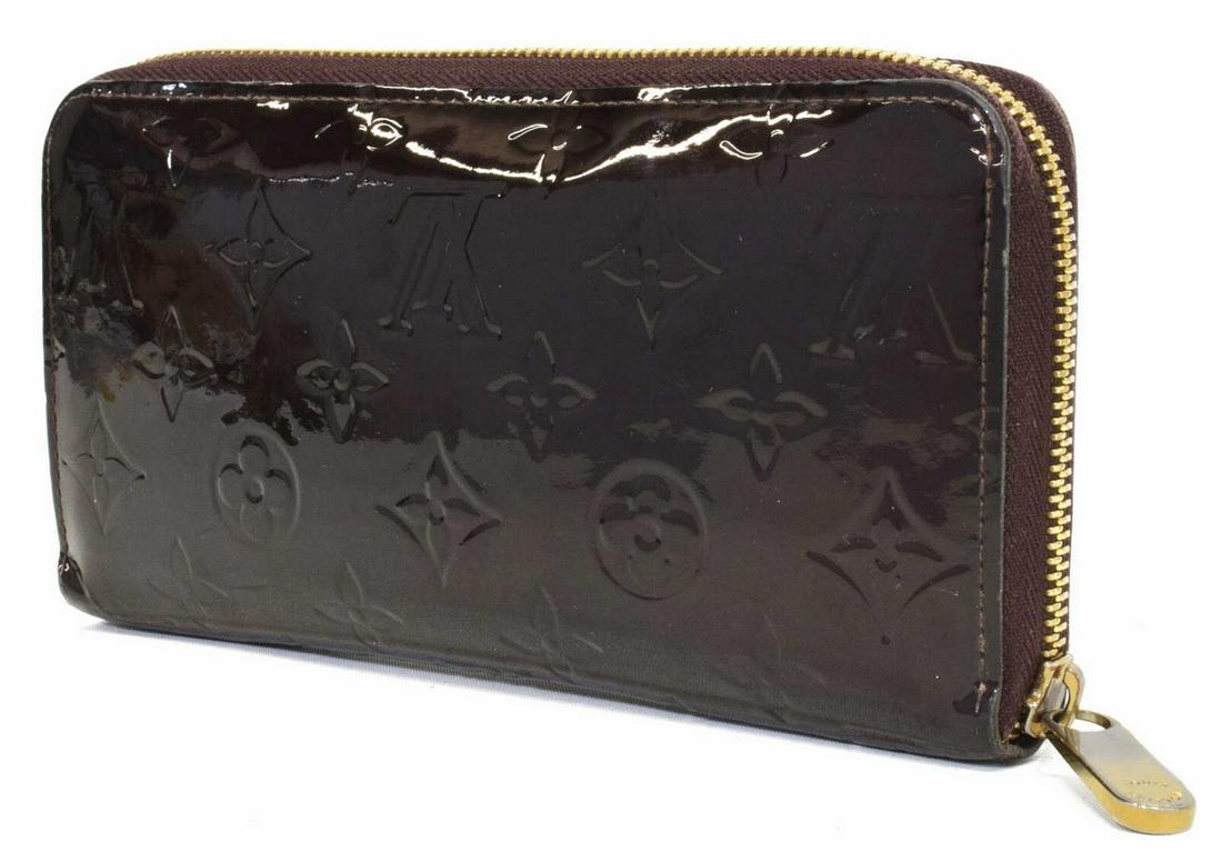 LOUIS VUITTON 'VERNIS ZIPPY' MONOGRAM WALLET (1 of 5)