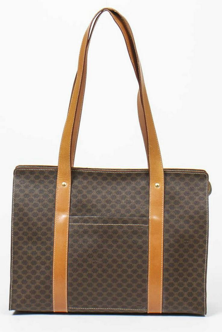VINTAGE CELINE MACADAME CANVAS TOTE BAG (1 of 7)