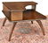 HEYWOOD WAKEFEILD MID-CENTURY 2-TIER CORNER TABLE