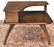HEYWOOD WAKEFEILD MID-CENTURY 2-TIER CORNER TABLE - 2