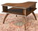 HEYWOOD WAKEFEILD MID-CENTURY 2-TIER CORNER TABLE - 4