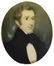 (3) AMERICAN WATERCOLOR PORTRAIT MINIATURES - 2