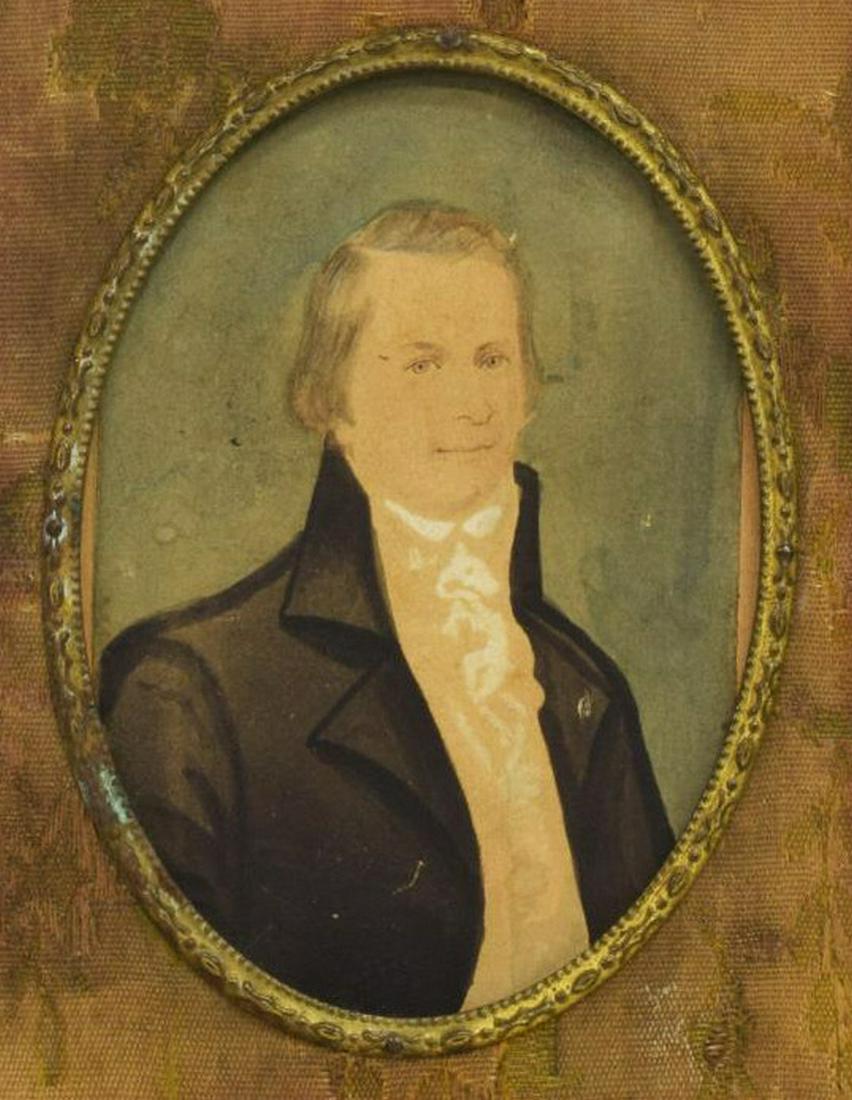 MINIATURE PORTRAIT MARQUIS LOUIS CHARLES PASCAULT (1 of 5)