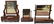 (3) VICTORIAN MAHOGANY SHAVING DRESSER MIRRORS - 2