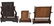 (3) VICTORIAN MAHOGANY SHAVING DRESSER MIRRORS - 3