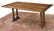CONTINENTAL OAK HINGED TOP TURNED LEG TABLE, 71"L - 2
