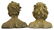 (2) GARDEN STATUARY CAST STONE BOY & GIRL BUSTS - 3