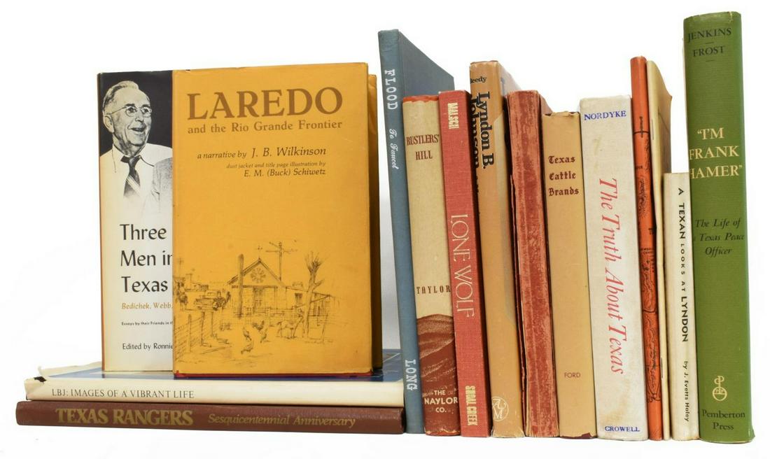 (15) TEXAS HISTORICAL REFERENCE BOOKS, L.B.J. (1 of 3)