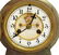 WATERBURY CLOCK CO. OPEN ESCAPEMENT METAL CLOCK - 2