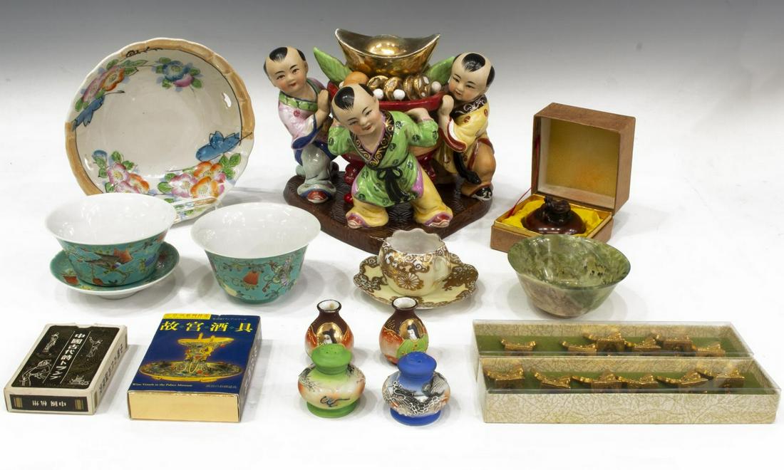 (16) CHINESE & JAPANESE DECORATIVE ITEMS (1 of 5)