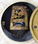 UCRA FRENCH ART DECO MARBLE MANTEL CLOCK SET - 4
