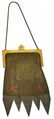 (3) ART DECO DRESDEN PAINTED RING MESH PURSES - 4