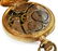 LADIES WALTHAM 14KT GOLD POCKET WATCH & FOB CHAIN - 4