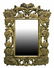 BRITISH COLONIAL HEAVILY CARVED MIRROR, 55" X 41"