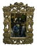 BRITISH COLONIAL HEAVILY CARVED MIRROR, 55" X 41" - 2