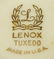 (49) LENOX 'TUXEDO' GOLD BANDED BONE CHINA SERVICE - 6