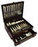 (91) ALLAN ADLER MODERN GEORGIAN STERLING FLATWARE
