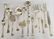 (91) ALLAN ADLER MODERN GEORGIAN STERLING FLATWARE - 3