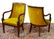 (4) FRENCH EMPIRE STYLE MAHOGANY FAUTEUILS - 2