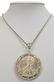 SILVER AMERICAN EAGLE COIN PENDANT NECKLACE - 2