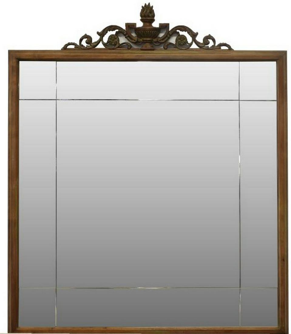 LARGE SPANISH NEOCLASSICAL STYLE WALL MIRROR (1 of 2)