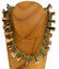 NATIVE AMERICAN TURQUOISE & SHELL BEADED NECKLACE - 2