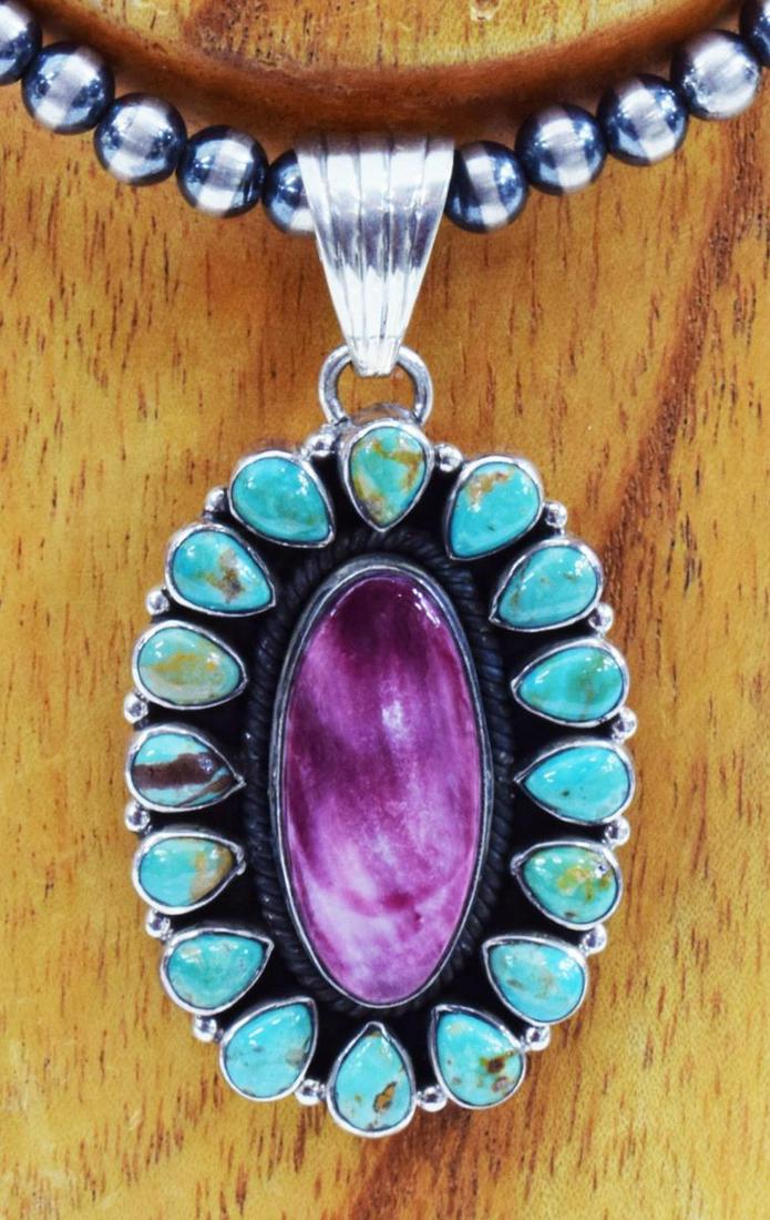 SOUTHWEST DAN DODSON SANTA FE PENDANT NECKLACE (1 of 5)