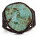 LARGE NATIVE AMERICAN SILVER & TURQUOISE CUFF