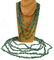(2) NATIVE AMERICAN TURQUOISE BEADED NECKLACES