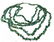 (2) NATIVE AMERICAN TURQUOISE BEADED NECKLACES - 2
