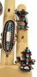 (6) NATIVE AMERICAN ZUNI MULTI-STONE INLAY RINGS - 3