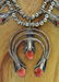 LOUISE YAZZI SQUASH BLOSSOM NECKLACE & EARRINGS - 4