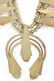 LOUISE YAZZI SQUASH BLOSSOM NECKLACE & EARRINGS - 5