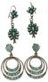 (5 PR) NATIVE AMERICAN TURQUOISE STERLING EARRINGS - 4