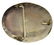 NATIVE AMERICAN SILVER BISON HEAD BELT BUCKLE - 2