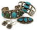 (4) NATIVE AMERICAN & SOUTHWEST SILVER JEWELRY