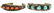 (2) NATIVE AMERICAN SILVER TURQUOISE & CORAL CUFFS - 2