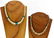 2) NATIVE AMERICAN TURQUOISE HEISHI BEAD NECKLACES