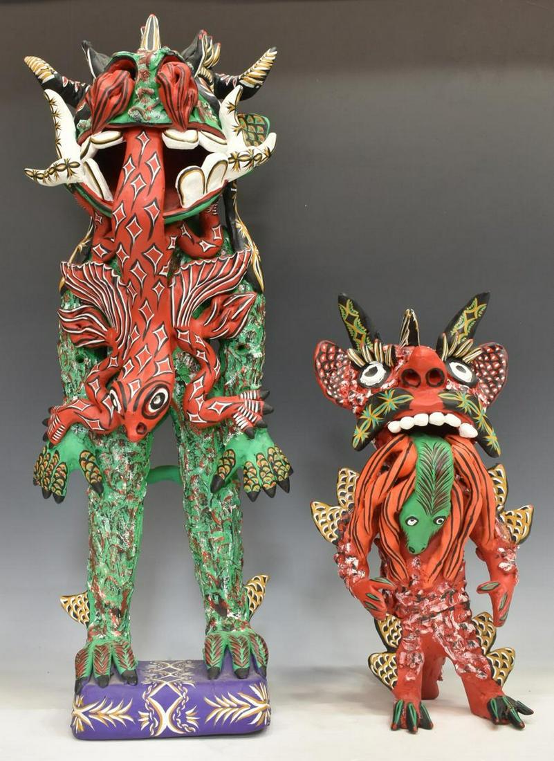 (2) EMILIA GUTIERREZ ZACARIAS FOLK ART DIABLOS (1 of 4)