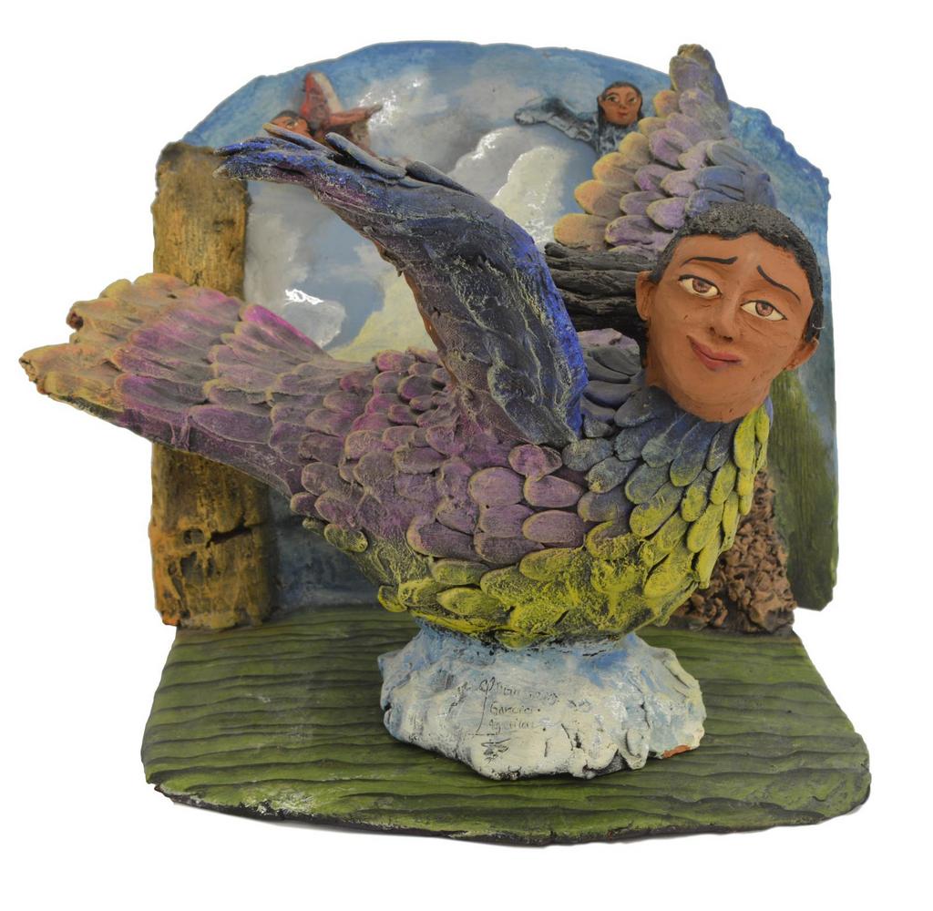 DEMETRIO AGUILAR OAXACA MEXICO POTTERY SCULPTURE (1 of 4)