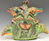 MEXICAN FOLK ART POTTERY ALEBRIJES FACE JUG - 3